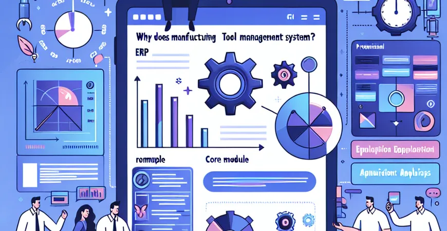  为什么制造业需要ERP工装管理系统？核心模块及ERP应用解析